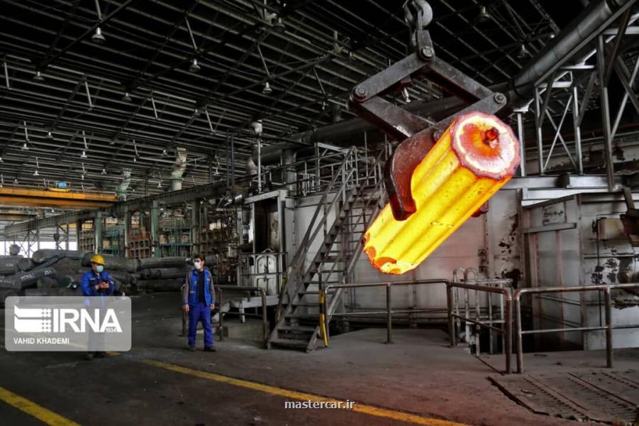 پارینه ۸۰ هزار تن فولاد در مجتمع صنعتی اسفراین تولید شد