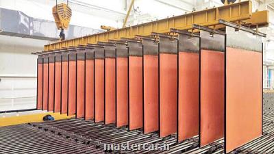 تولید بیش از ۱۶۷ هزار تن کاتد مس در کشور