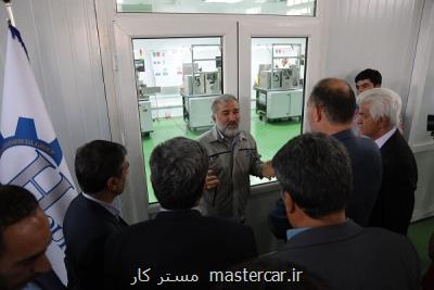 افتتاح خط تولید اتصالات سیستم سوخت رسانی خودرو در کلیبر