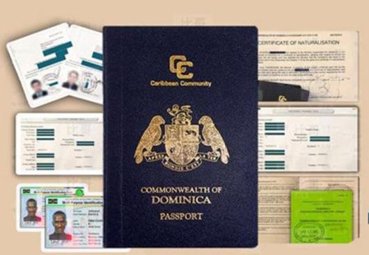 مدارک مود نیاز جهت اخذ پاسپورت دومینیکا