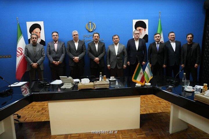 بازرگانان ازبکستان با وزیر صنعت، معدن و تجارت دیدار کردند