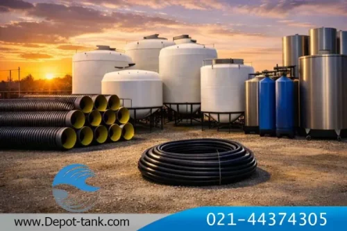 گروه صنعتی دپوت تانک مرجع طراحی و تولید مخازن ذخیره و حمل سیالات صنعتی