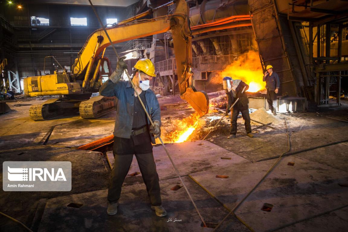 رشد ۱۱ درصدی تولید آهن اسفنجی در كشور