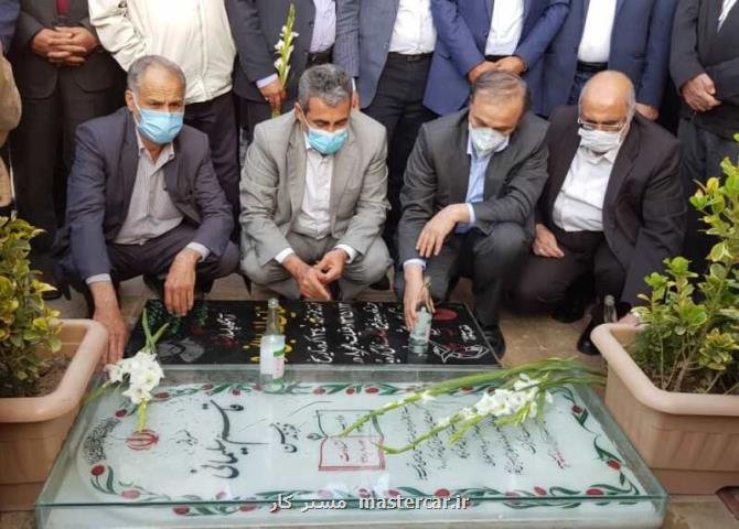 وزیر صمت به مقام شامخ سپهبد شهید سلیمانی ادای احترام كرد