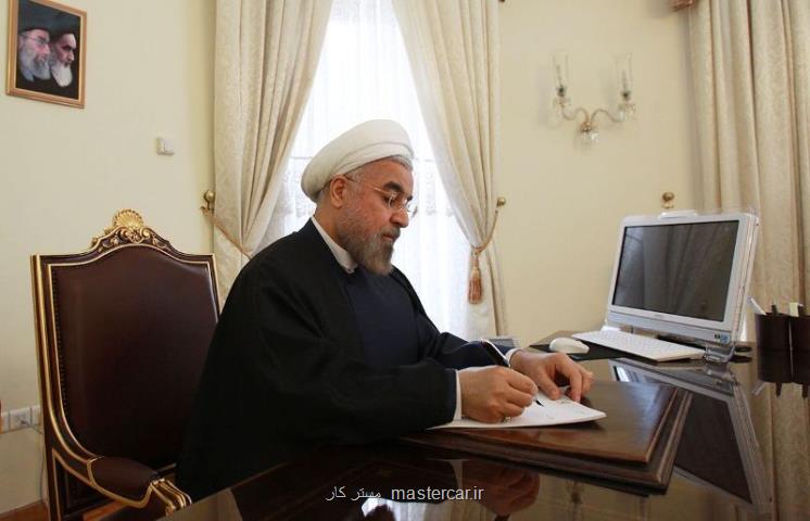 روحانی ازدست اندركاران طرح انتقال آب خلیج فارس ودریای عمان قدردانی كرد